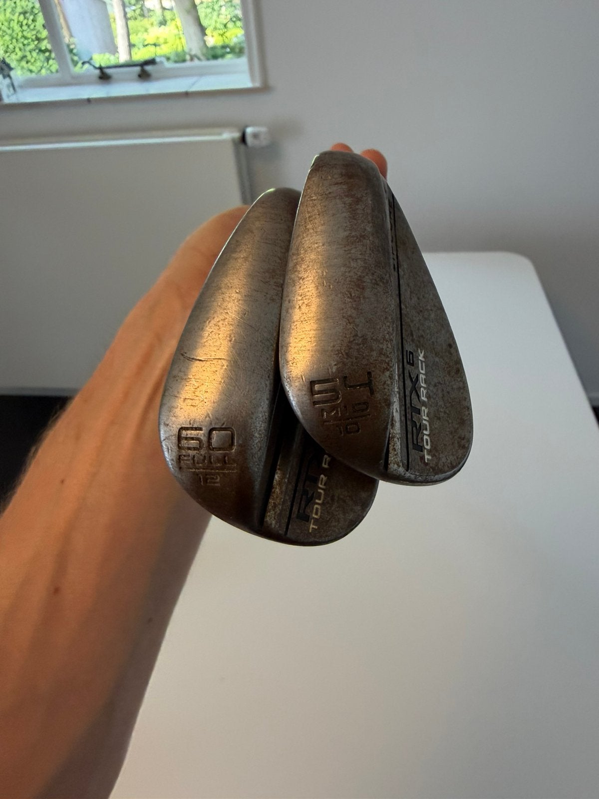 Cleveland RTX6 Tour Rack Rusted 60&54 - ZGAN - Testen ok!, Sport en Fitness, Golf, Cleveland, -, -, Ophalen of Verzenden