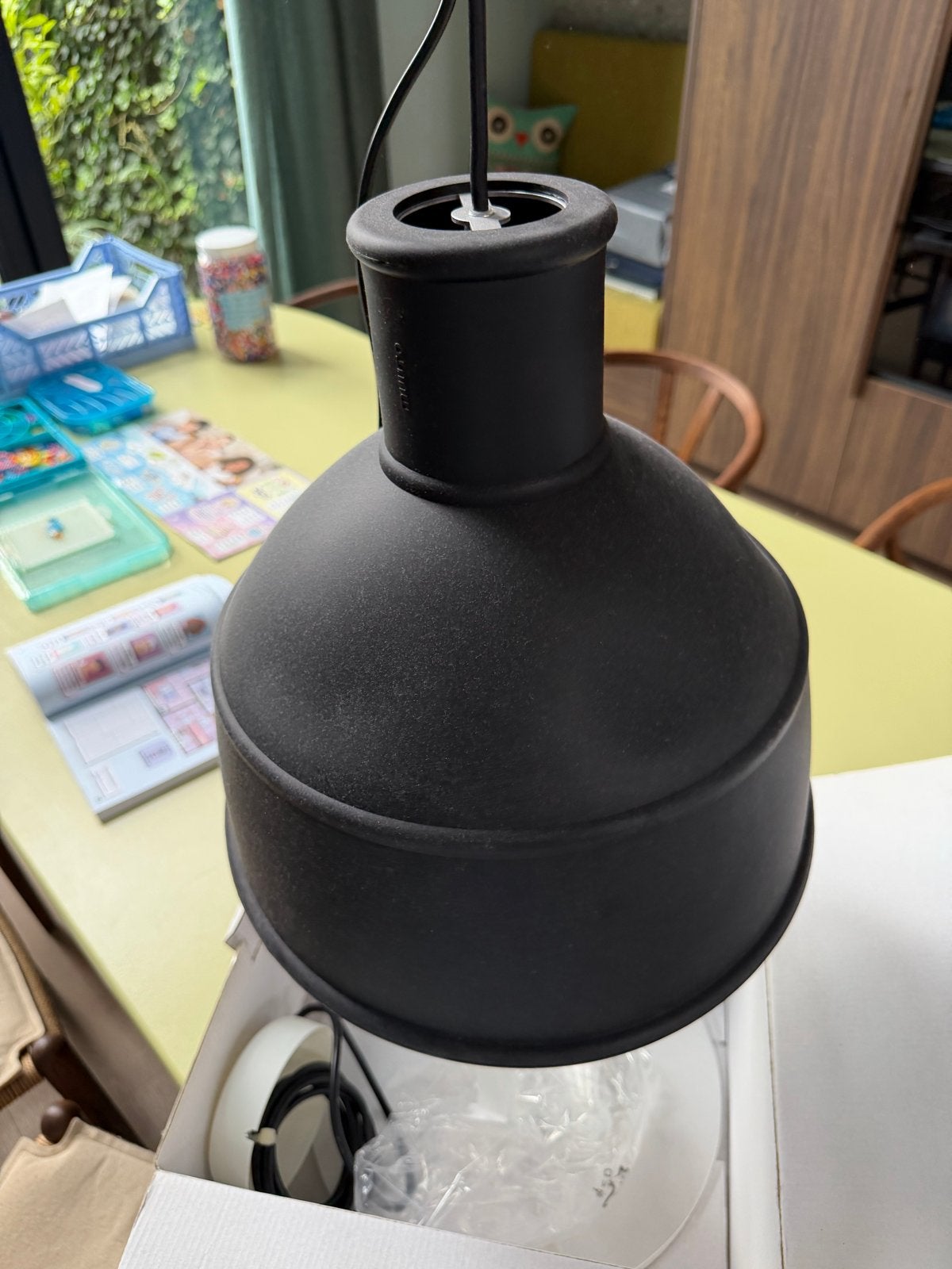 Muuto Ambit Hanglamp Zwart, Ophalen of Verzenden, Zo goed als nieuw, Overige materialen, E27 (groot)