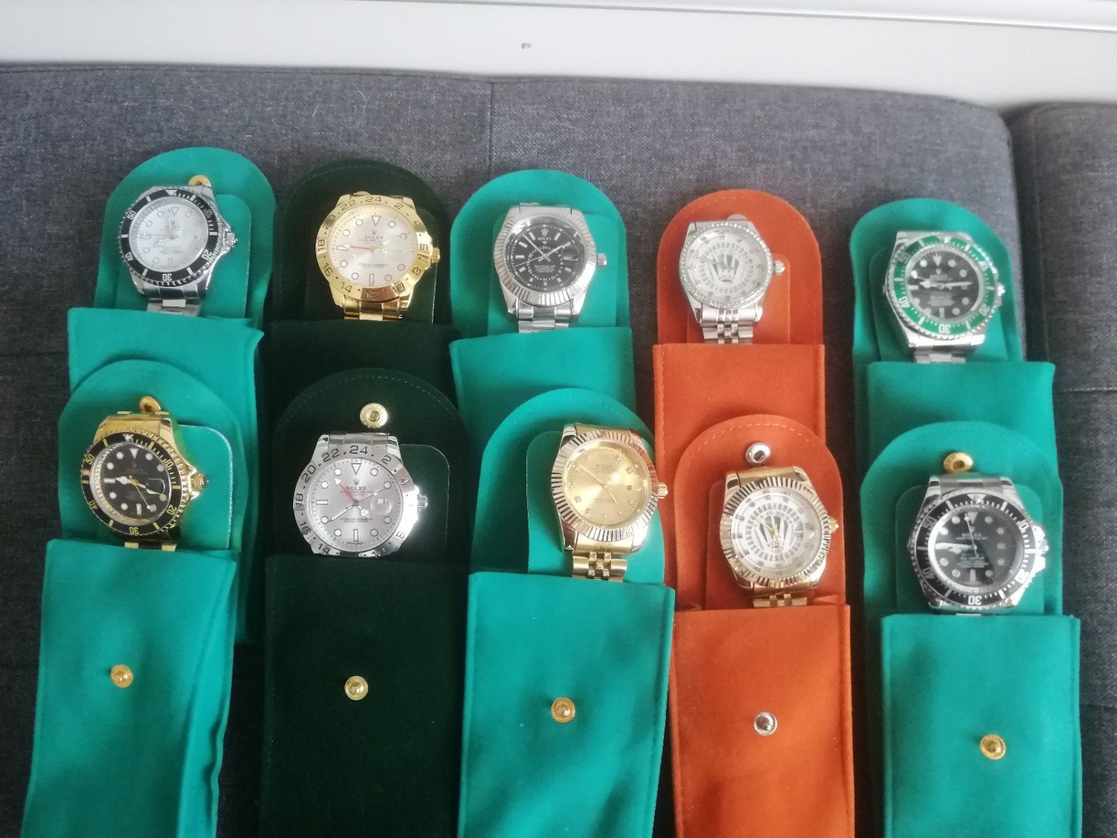 Horloge Partijtje 10 stuks wegens beëindigen hobby, Sieraden, Tassen en Uiterlijk, Ophalen of Verzenden, Nieuw, Rolex