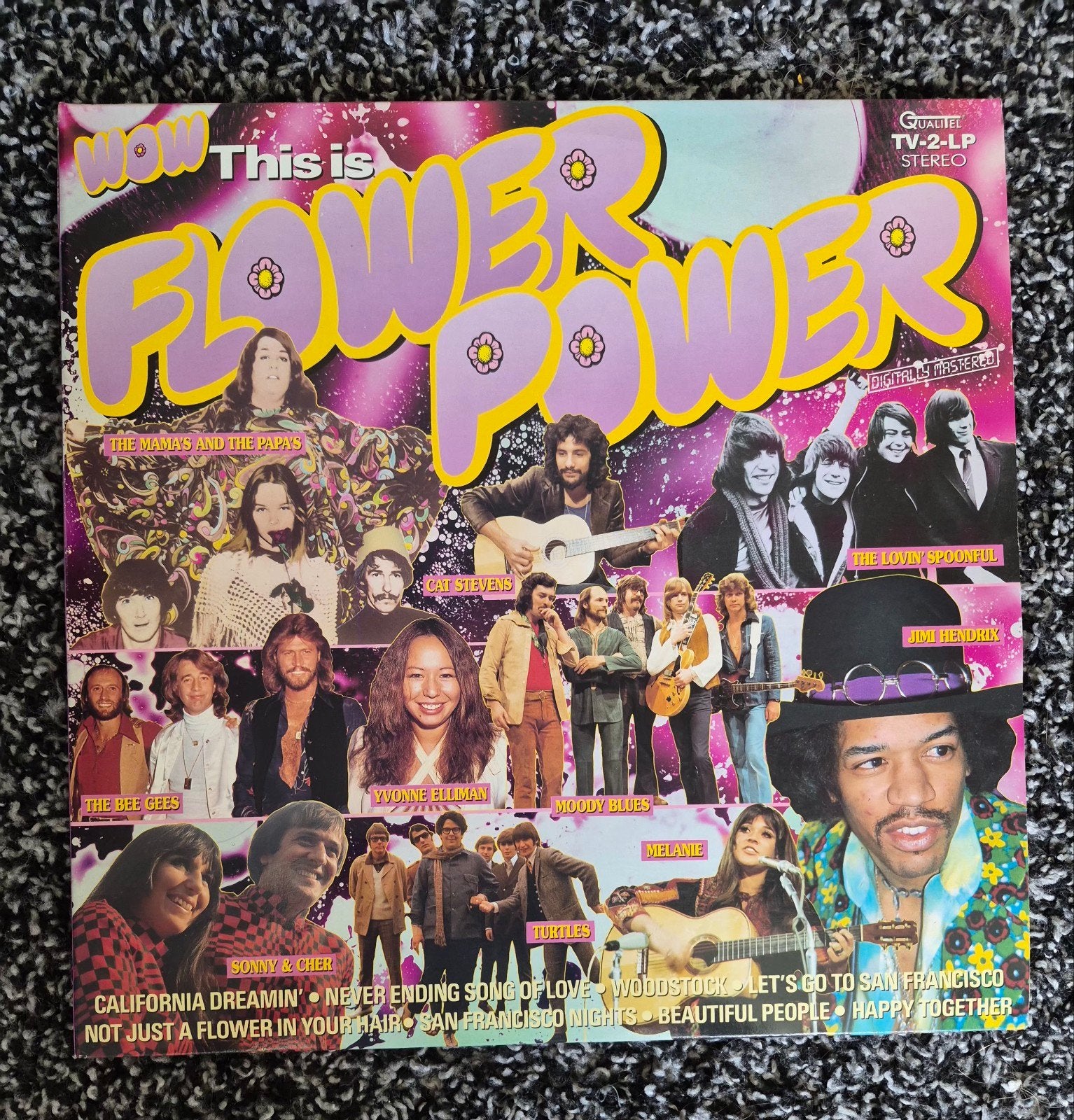 this is flower power 1987 dubbel vinyl lp orgineel, Ophalen of Verzenden, Zo goed als nieuw, 12 inch