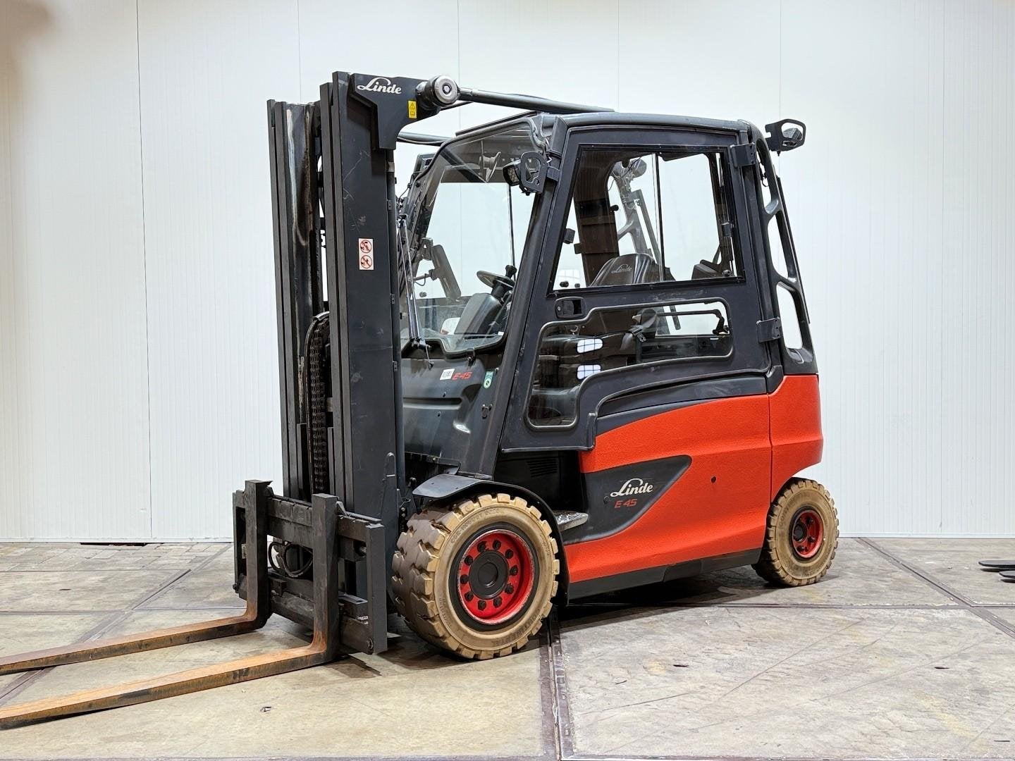 Linde E45 Triplex Freelift Sideshift non marking HL1262, Meer dan 4000 kg, Elektrisch, Heftruck, Linde