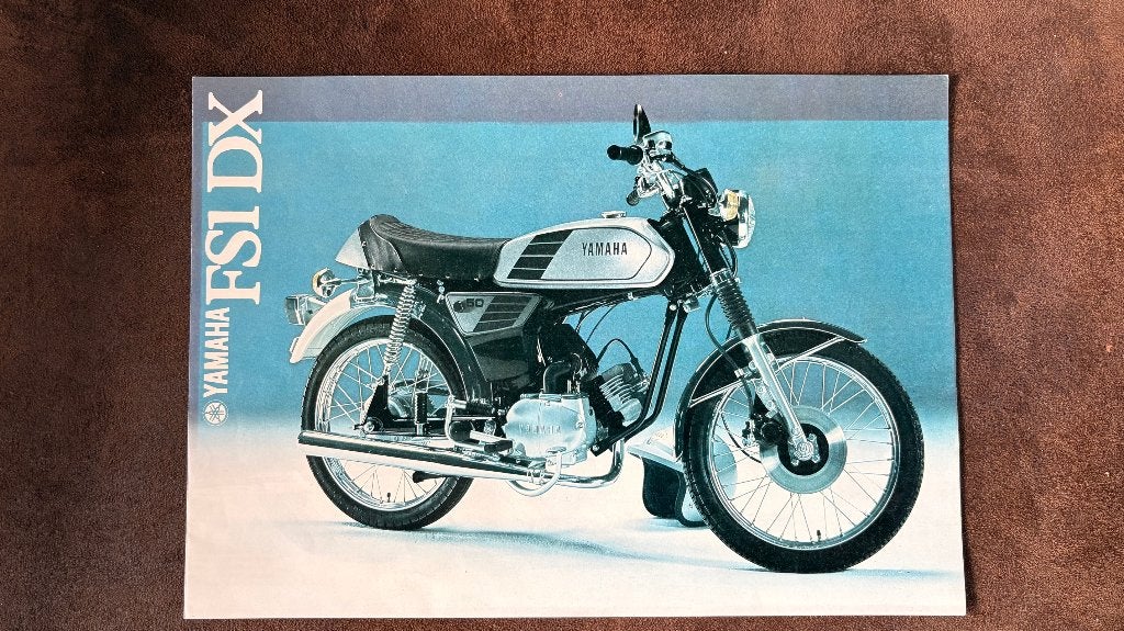 Yamaha FS1 folder model 3E9 bouwjaar 1980, Fietsen en Brommers, Ophalen of Verzenden, Zo goed als nieuw