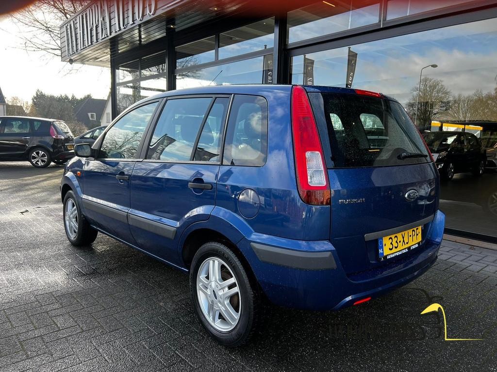 Ford Fusion 1.4-16V Champion / apk 2-2027, Voorwielaandrijving, 15 km/l, Gebruikt, Blauw