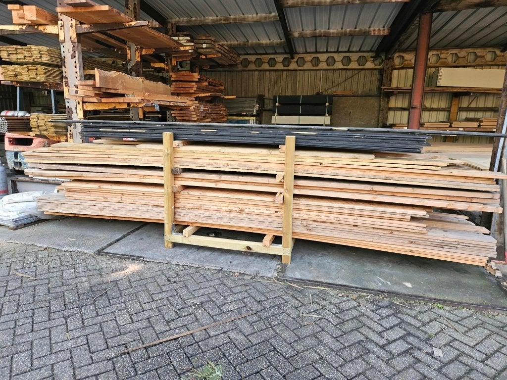B keuze tuinhout, goedkoop! geïmpregneerd, Douglas hardhout, Planken, Ophalen of Verzenden, Zo goed als nieuw, Hardhout