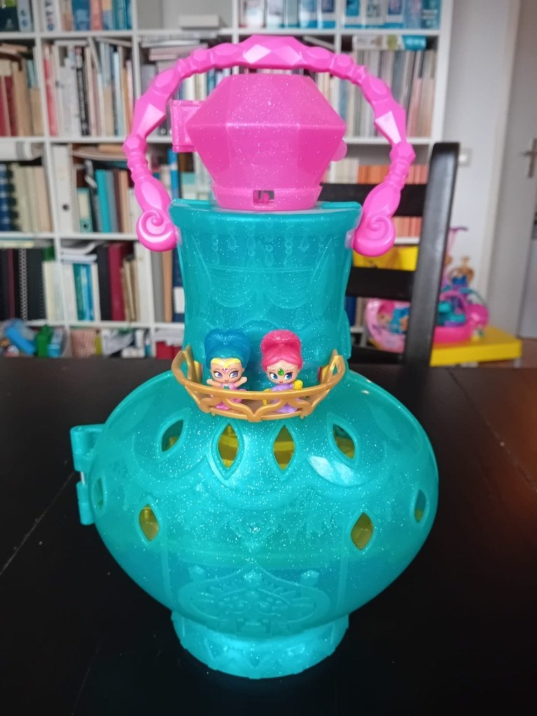 Shimmer & Shine opberger, Ophalen of Verzenden, Zo goed als nieuw