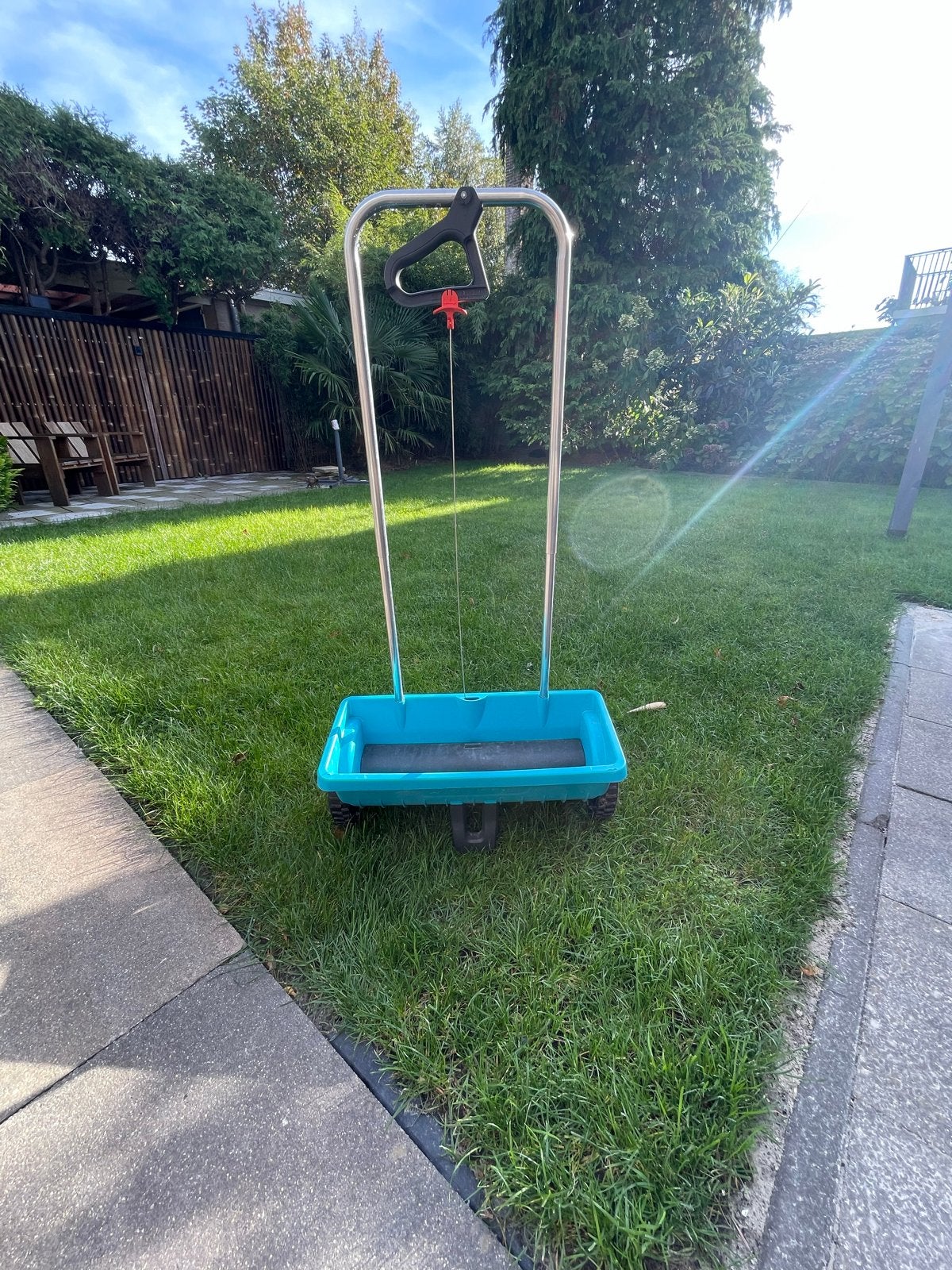 Gardena Strooiwagen - Perfect voor uw gazon!, Ophalen, Gebruikt