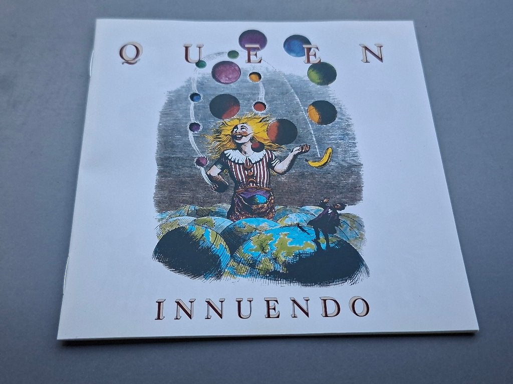 QUEEN - INNUENDO (CD), Inclusief boekje, Ophalen of Verzenden, Zo goed als nieuw, Poprock
