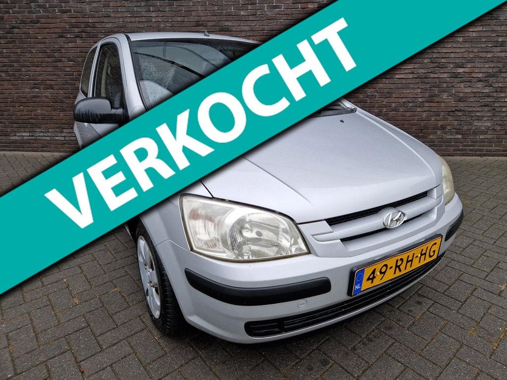 Hyundai Getz 1.1i Young APK 2027 elektrische ramen NAP radio, Auto's, Hyundai, Voorwielaandrijving, 4 cilinders, Origineel Nederlands
