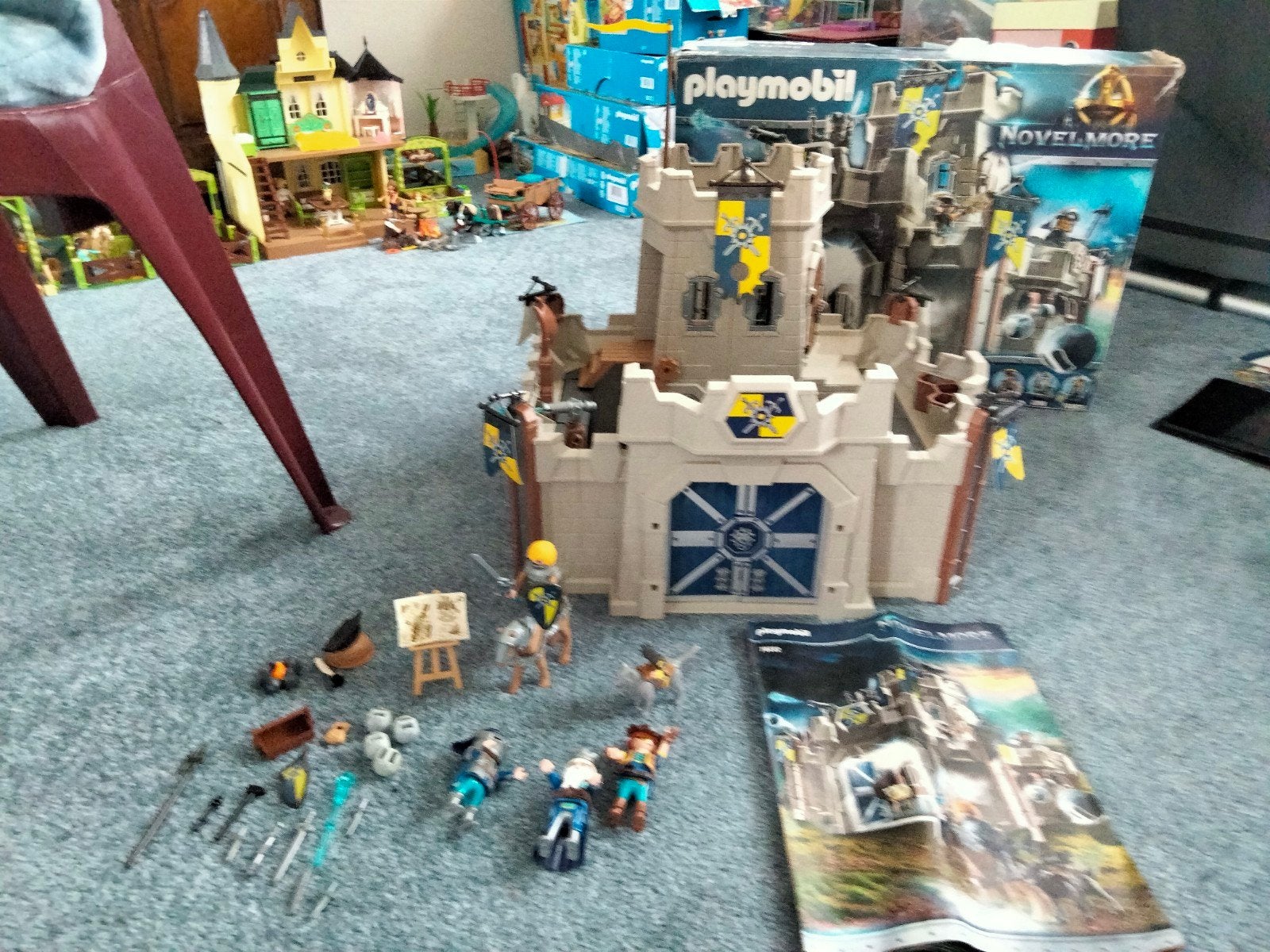 Zeer mooi novel more burcht van Playmobil in doos., Kinderen en Baby's, Ophalen of Verzenden, Zo goed als nieuw