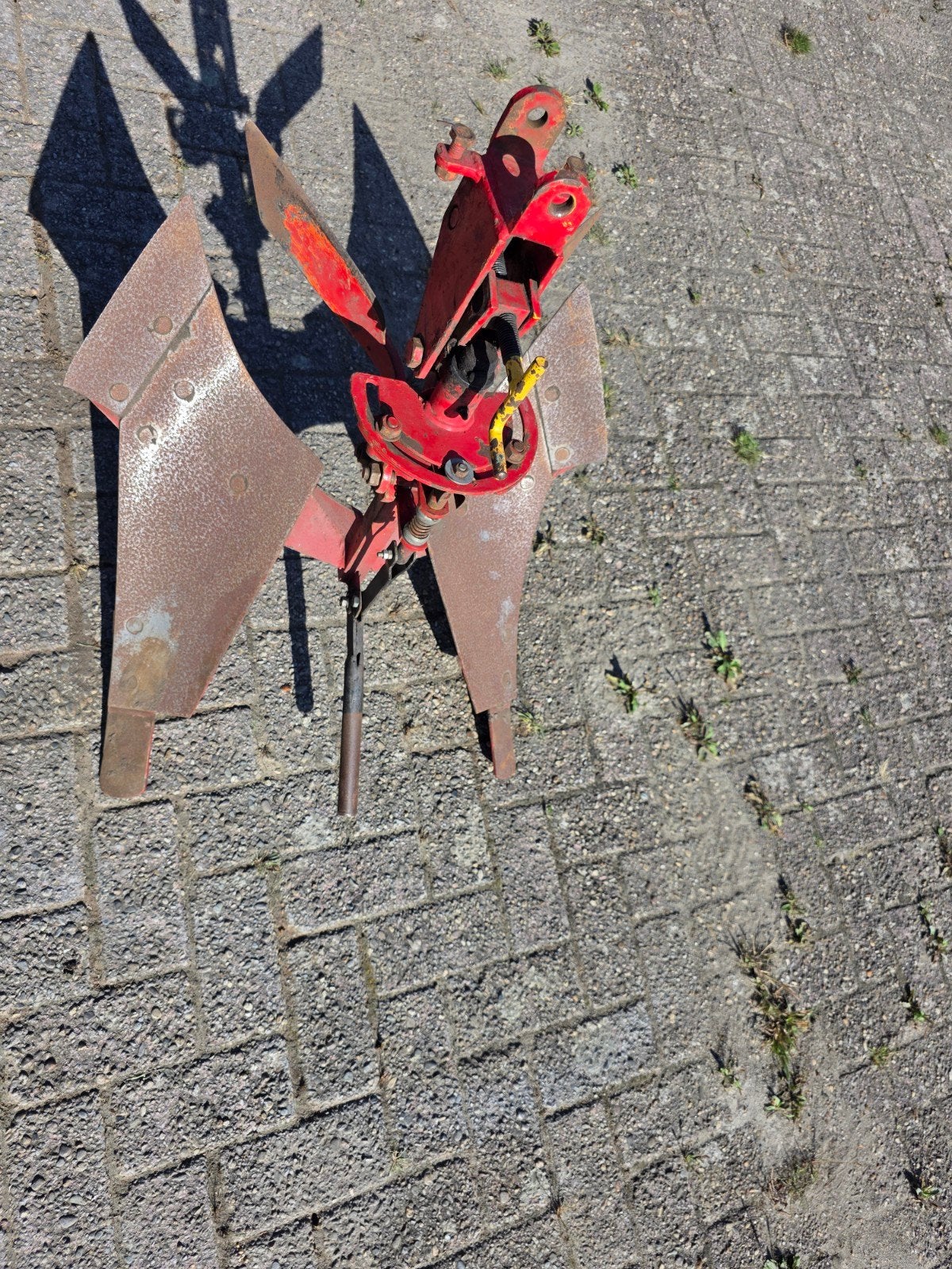 Kantelploeg voor tuintrekker, Ophalen, Gebruikt