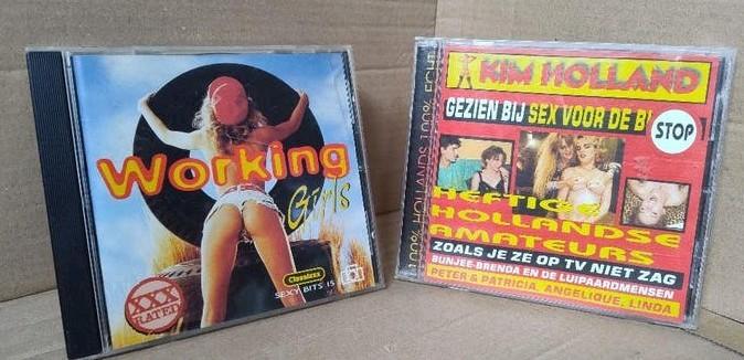 2 CD-rom Erotiek Kim Holland en Working Girls, Ophalen of Verzenden, Gebruikt