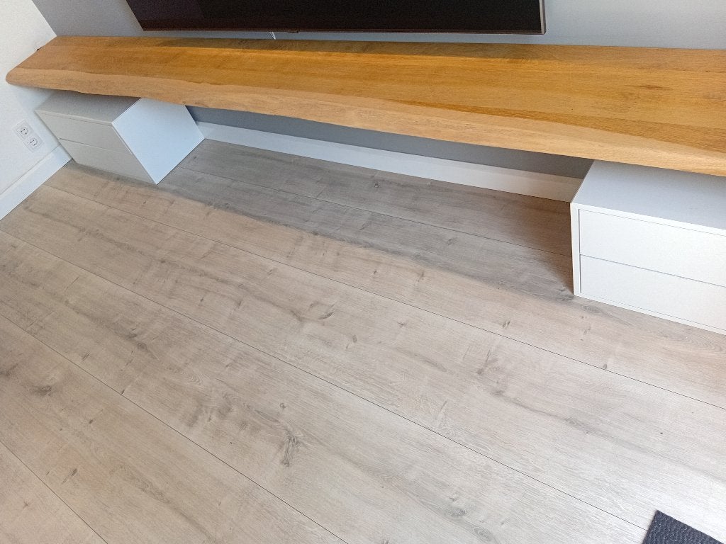 Wandplank uit 1 stuk 350 cm, Huis en Inrichting, Ophalen, Zo goed als nieuw