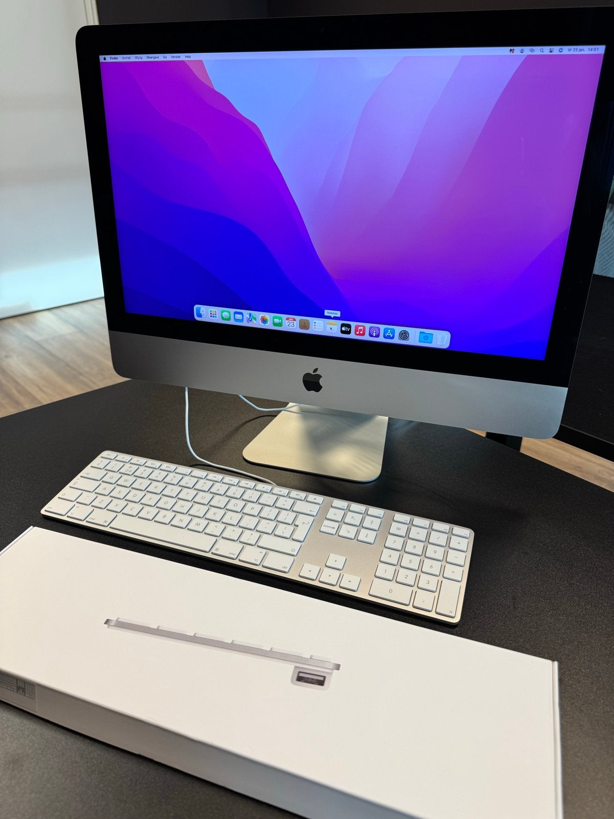 iMac (Retina 4K, 21.5-inch, Late 2015) + keyboard + muis, Computers en Software, Apple Desktops, Ophalen, IMac, Zo goed als nieuw