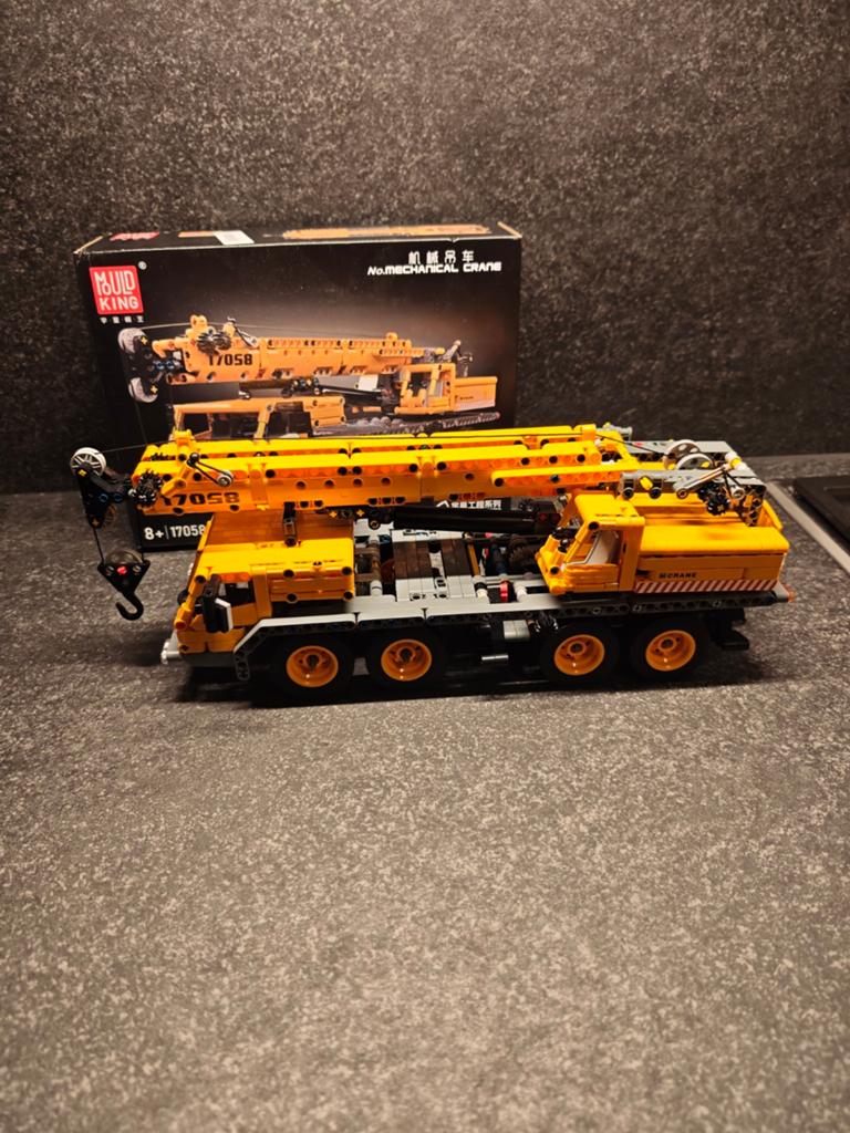Mould King 17058 Kraanwagen - Zo goed als nieuw, Ophalen of Verzenden, Zo goed als nieuw