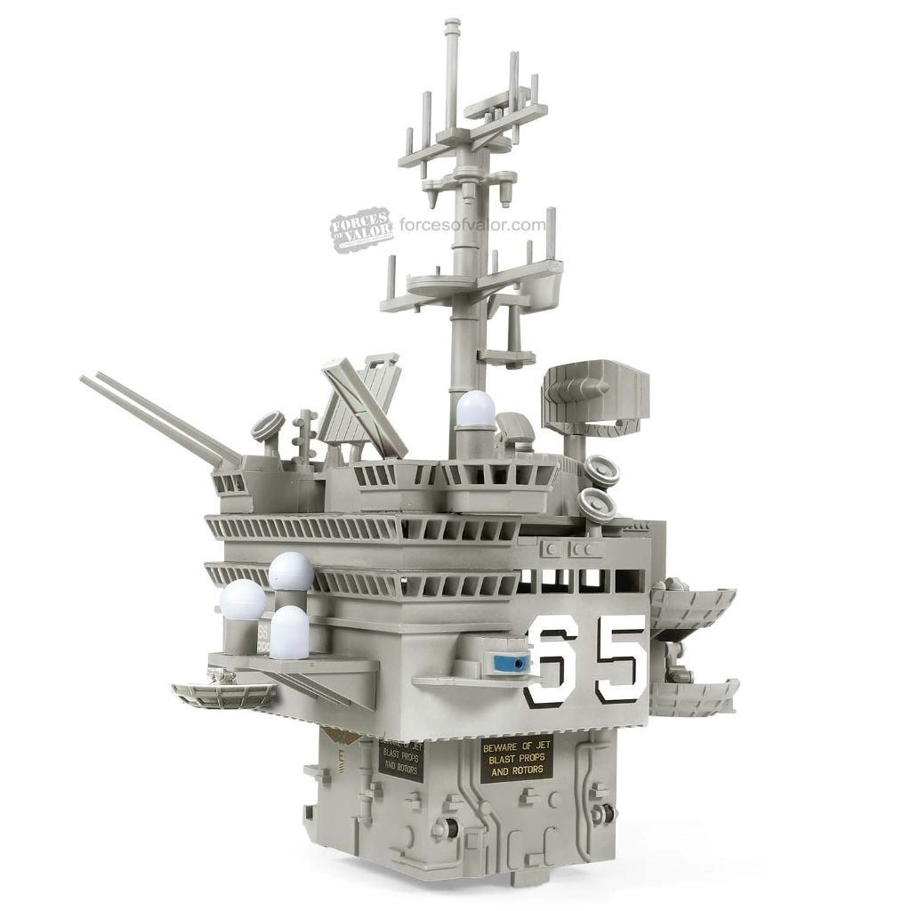 CVN-65 Enterprise vliegdekschip brug 1982 Forces of Valor, Glow2B Germany GmbH Erlenbacher Str. 3 shop@glow2b.de, 1:50 of kleiner