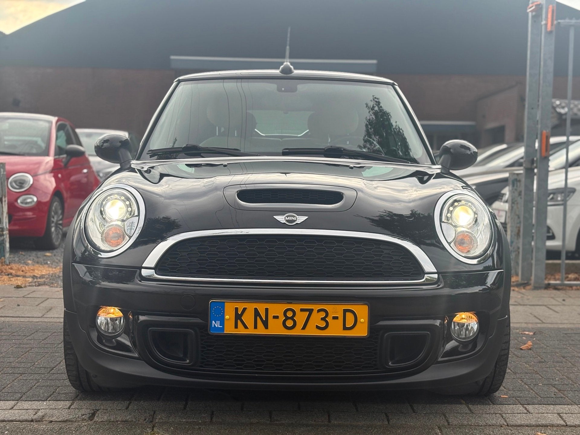 Mini Cabrio 1.6 Cooper S Chili | Automaat | Xenon | Leder |, Auto's, Mini, Euro 5, 15 km/l, Gebruikt, Beige
