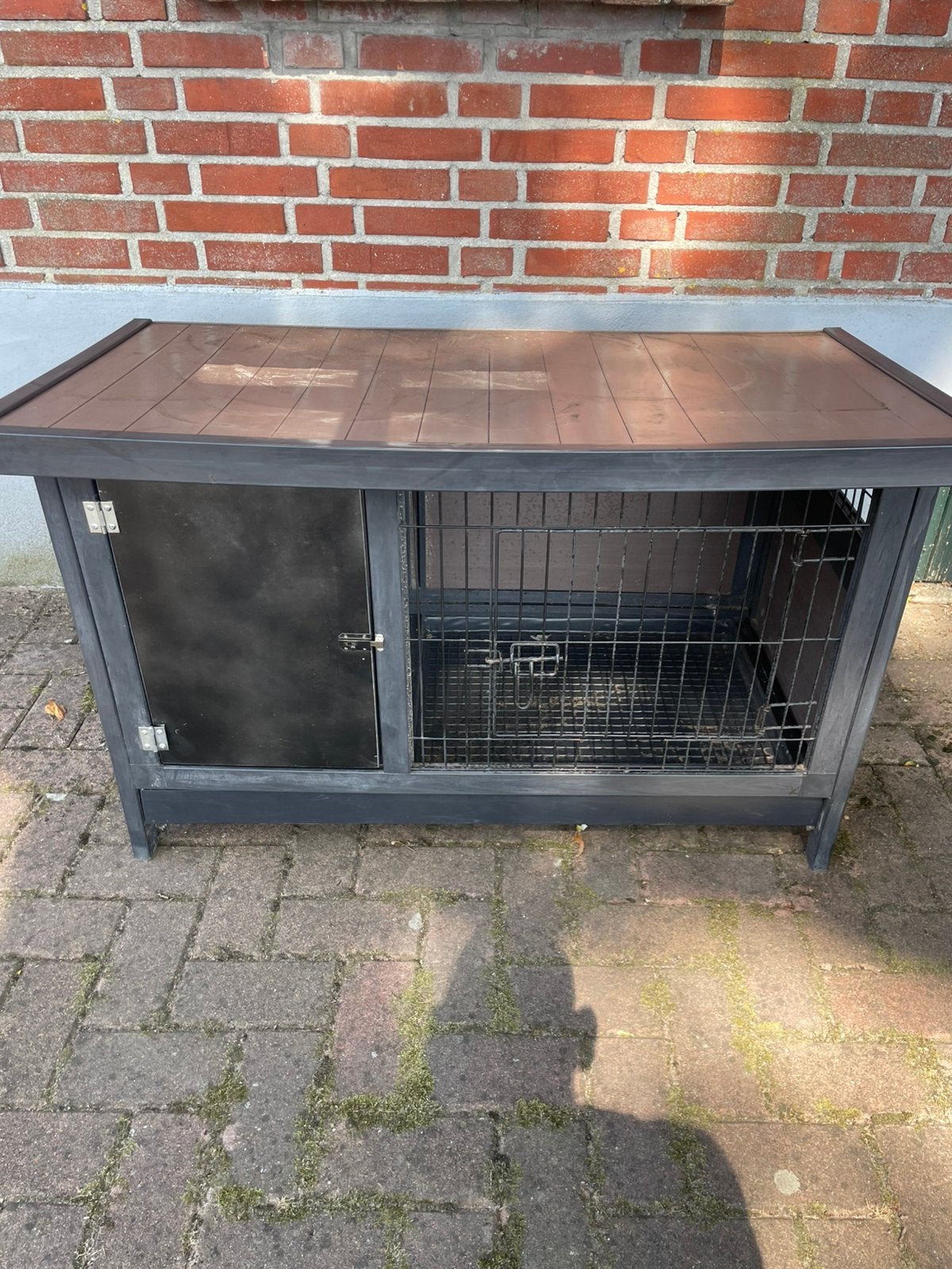 Konijnenhok kunstof, Dieren en Toebehoren, Ophalen, 110 cm of meer, Zo goed als nieuw, 90 cm of meer