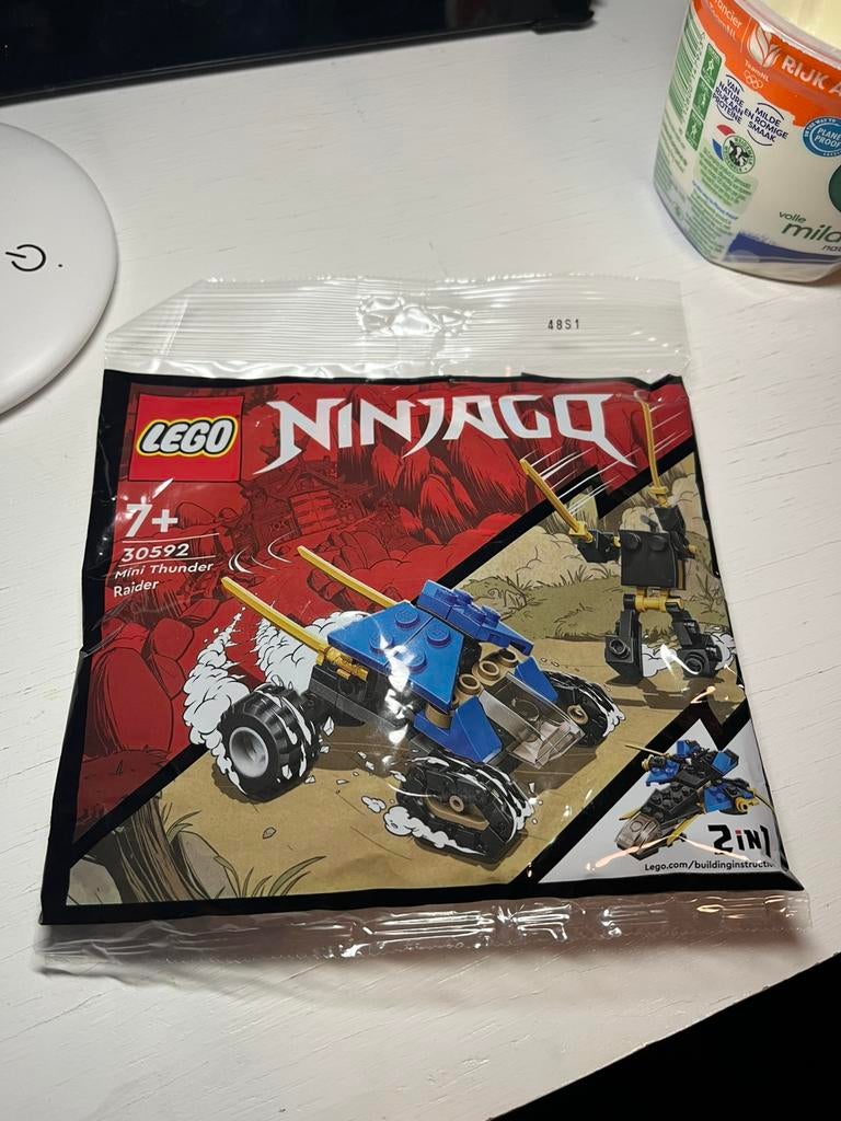 Lego ninjago mini thunder raider #30592, Ophalen of Verzenden, Zo goed als nieuw, Complete set, Lego