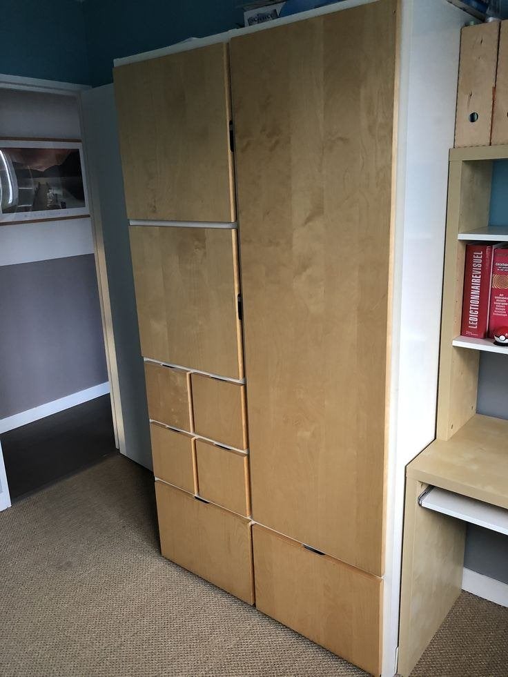 Rakke kast Ikea, Huis en Inrichting, Kasten | Kledingkasten, Gebruikt, 100 tot 150 cm, 150 tot 200 cm, Overige houtsoorten