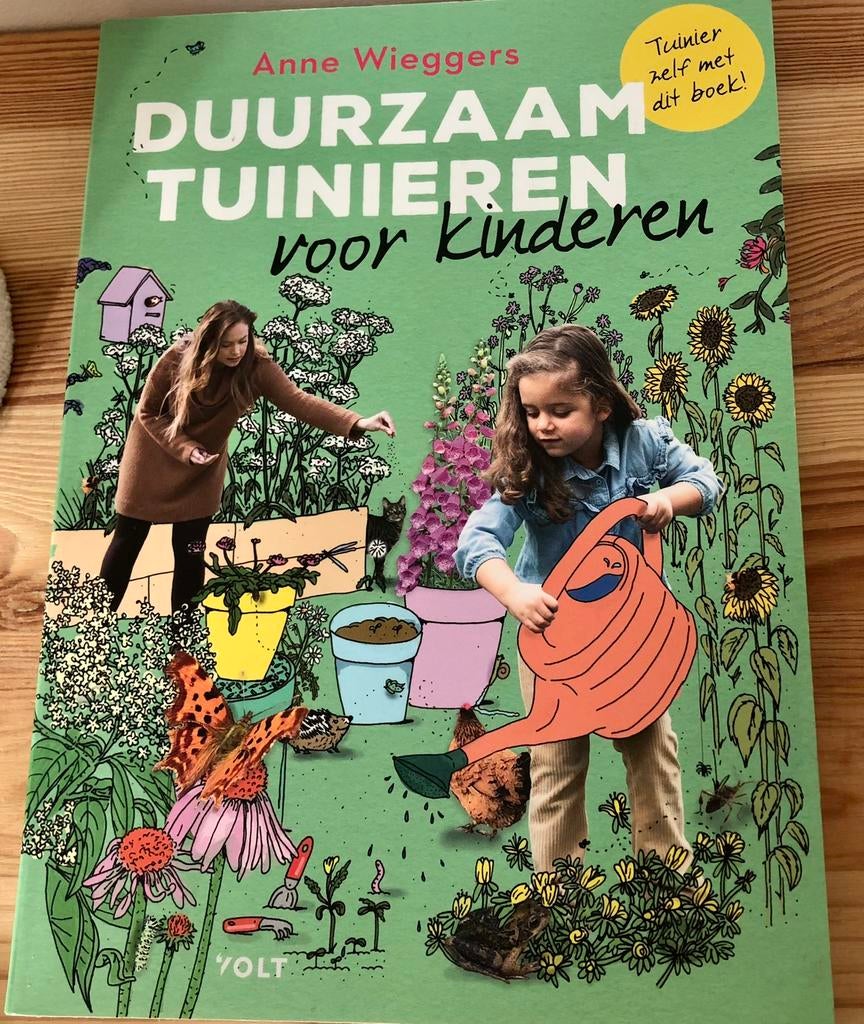 Moestuin Anne Wieggers - Duurzaam tuinieren voor kinderen, Ophalen, Anne Wieggers, Moestuin, Zo goed als nieuw