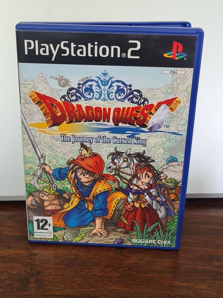 Dragon Quest VIII: The Journey of the Cursed King PS2, 1 speler, Ophalen of Verzenden, Zo goed als nieuw, Role Playing Game (Rpg)