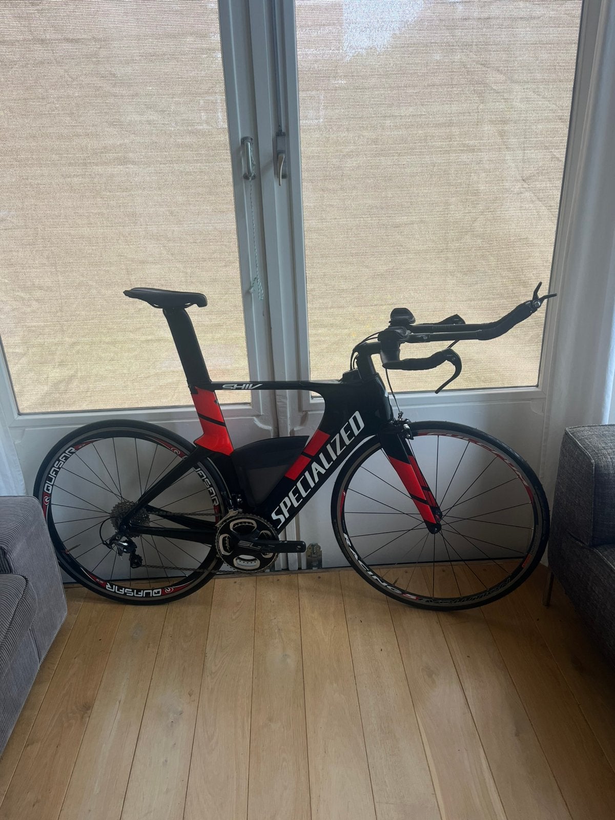 Specialized Shiv triathlonfiets maat 54, ( M ), Fietsen en Brommers, Fietsen | Racefietsen, Overige merken, Carbon, Ophalen of Verzenden