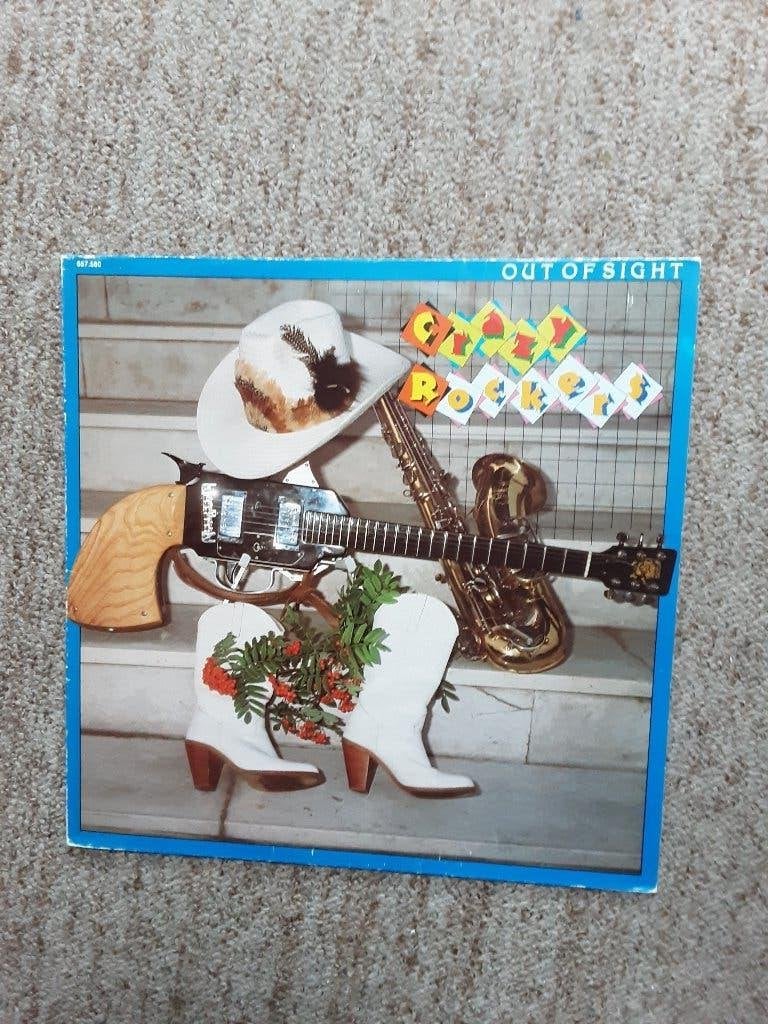 vinyl lp Crazy Rockers out of sight, LP, Gebruikt, Originele persing, Ophalen of Verzenden