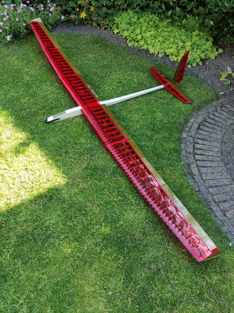 rc vliegtuig Inside F5J van Höllein, Hobby en Vrije tijd, Modelbouw | Radiografisch | Vliegtuigen, Ophalen, Gebruikt, RTF (Ready to Fly)