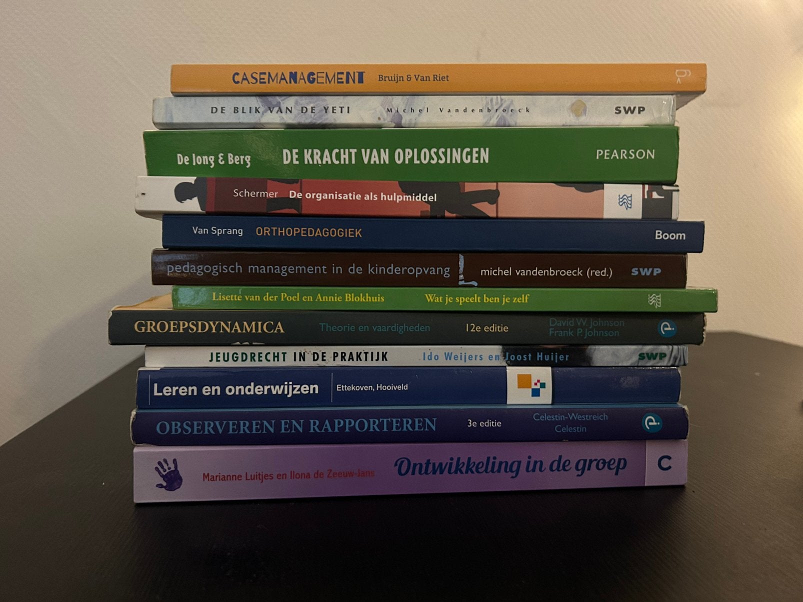 Boeken jaar 2 pedagogiek Haagse Hogeschool, Ophalen of Verzenden, Gamma, Gelezen, HBO