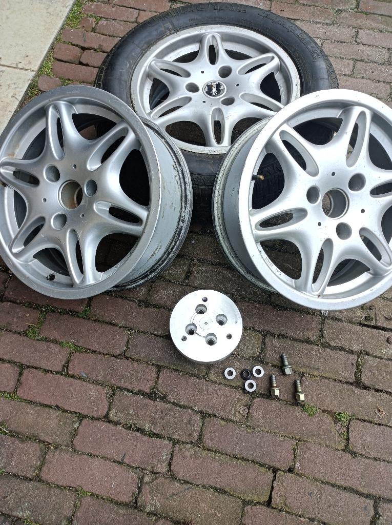 Zijspan wielen en adapter voor zijspan ombouw BMW K / R, Motoren, Ophalen, Nieuw