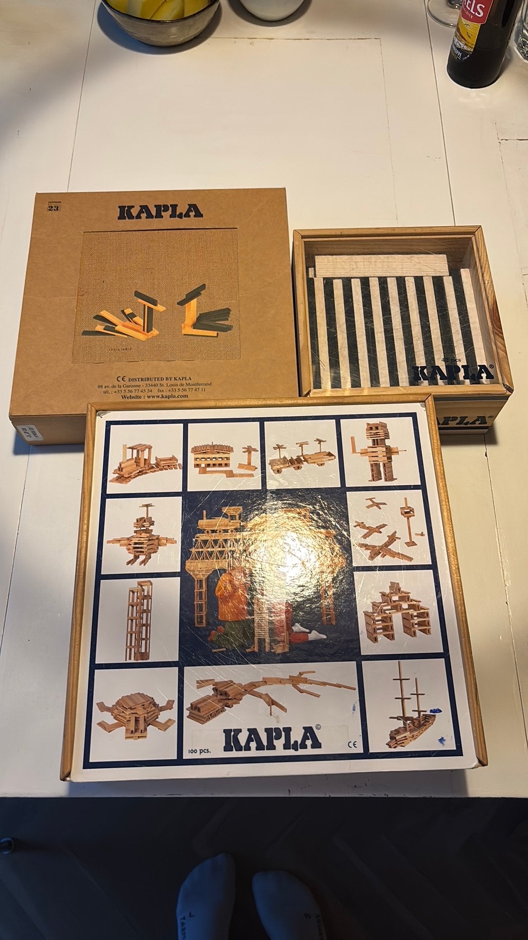 KAPLA bouwblokken sets, Ophalen of Verzenden, Gebruikt, Overige merken