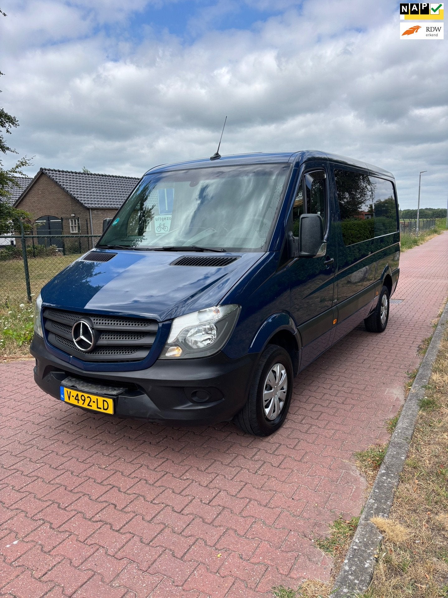 Mercedes-Benz Sprinter 516 2.2 CDI 366 DC AUT NAP NWE APK!, 2361 kg, Achterwielaandrijving, Gebruikt, Euro 6