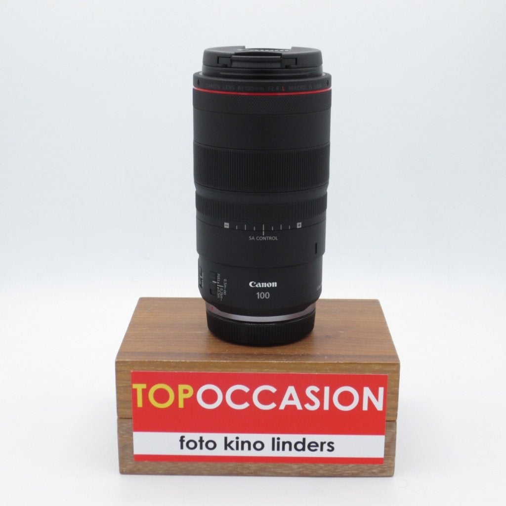 OCCASION: Canon macro RF 100mm F2.8 L IS USM, Ophalen of Verzenden, Gebruikt, Macrolens