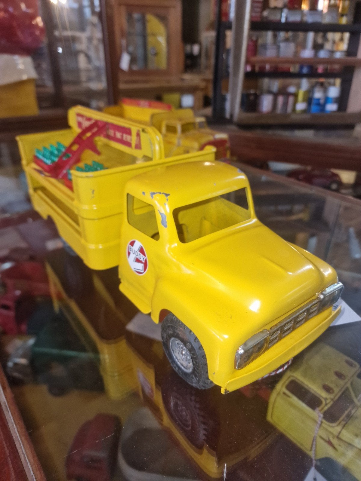 buddy l en marx Coca-Cola truck, Ophalen