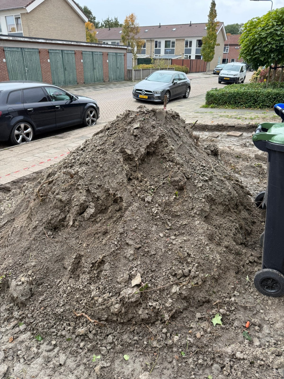 Mooi grond gratis afhalen, Ophalen