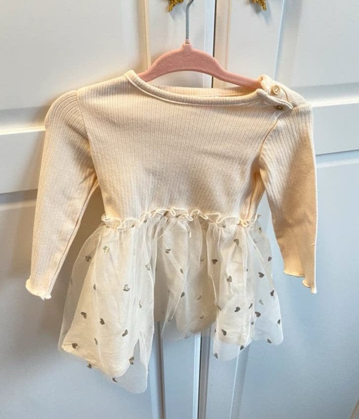 Leuke baby jurkje van hema maat 68, Verzenden, Zo goed als nieuw, Meisje, Jurkje of Rokje