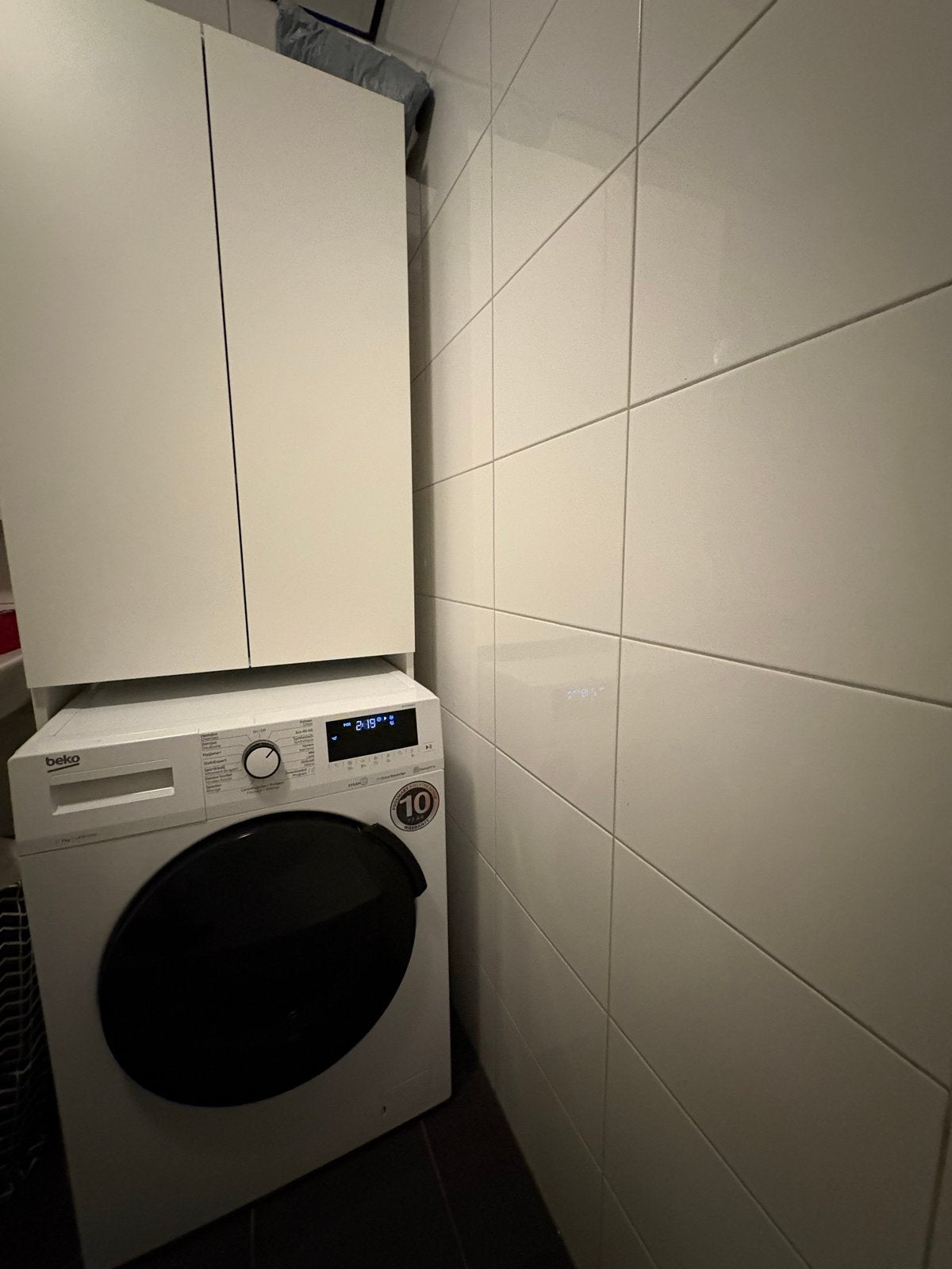 IKEA NYSJÖN Kast – 50, Witgoed en Apparatuur, Ophalen, Zo goed als nieuw, Voorlader, 85 tot 90 cm