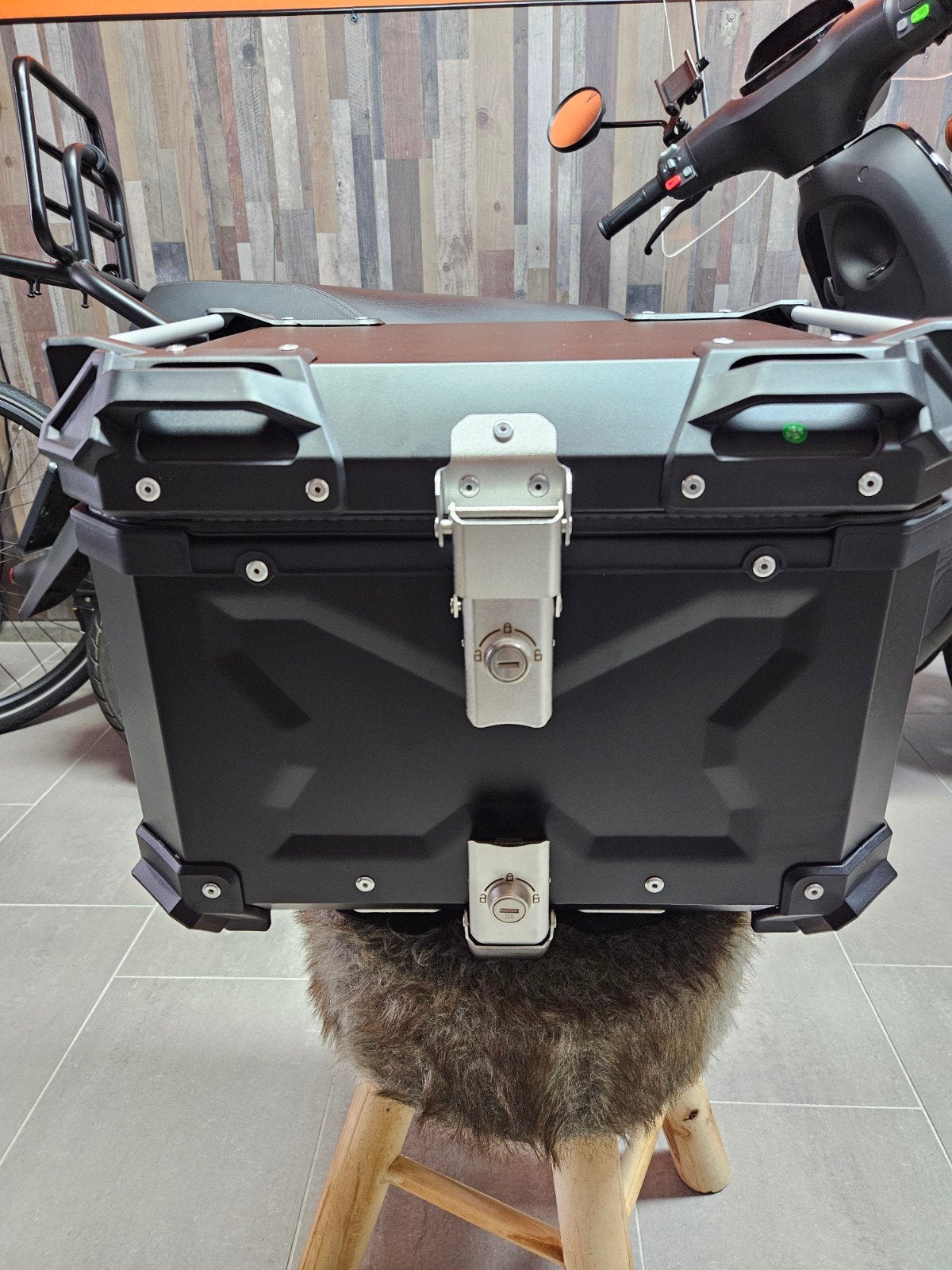 topkoffer Adventure aluminium 45liter NIEUW, Ophalen of Verzenden, Nieuw