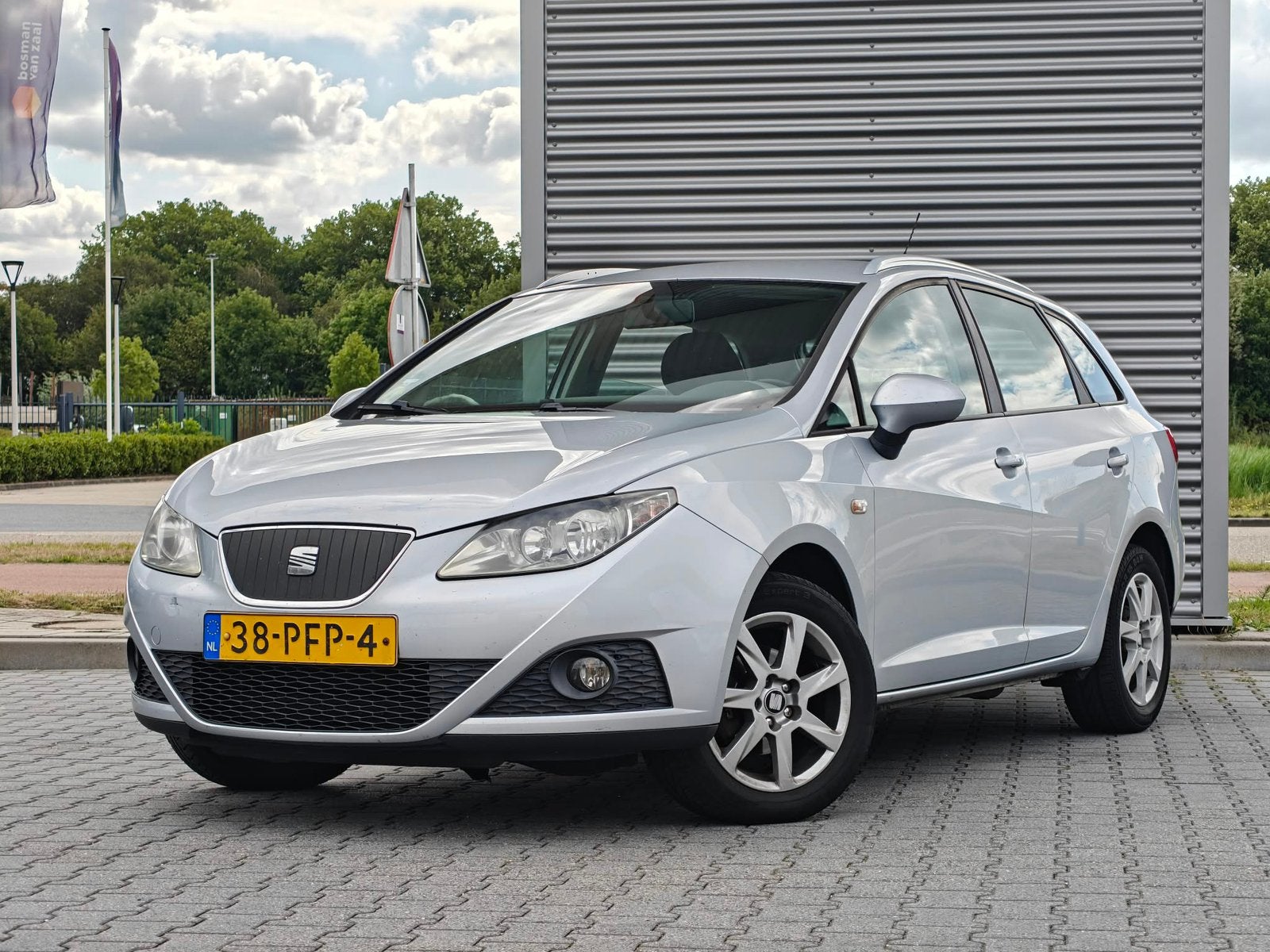 Seat Ibiza 1.2TDI 55KW Ecomotive ST 2011 Grijs, Auto's, Voorwielaandrijving, Stof, 74 pk, 1199 cc
