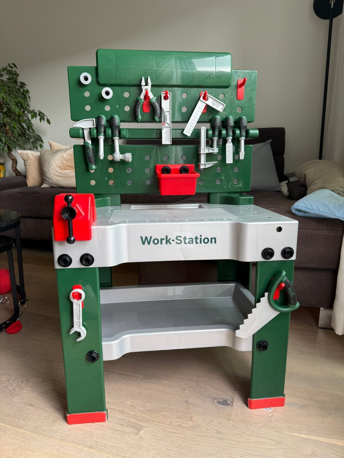 Bosch speelgoed werkbank, Kinderen en Baby's, Ophalen, Zo goed als nieuw