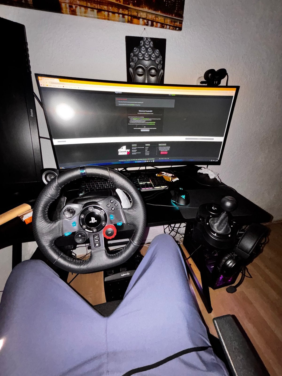 Logitech G29 racestuur met shifter - Perfecte staat, Spelcomputers en Games, Ophalen, Overige merken, Zo goed als nieuw