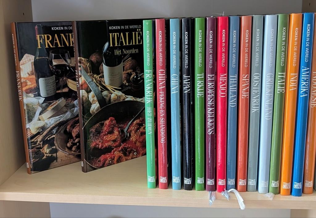 Kookboeken 'Koken in de Wereld' - Diverse Landen, Hoofdgerechten, Time Life Books, Overige gebieden, Ophalen