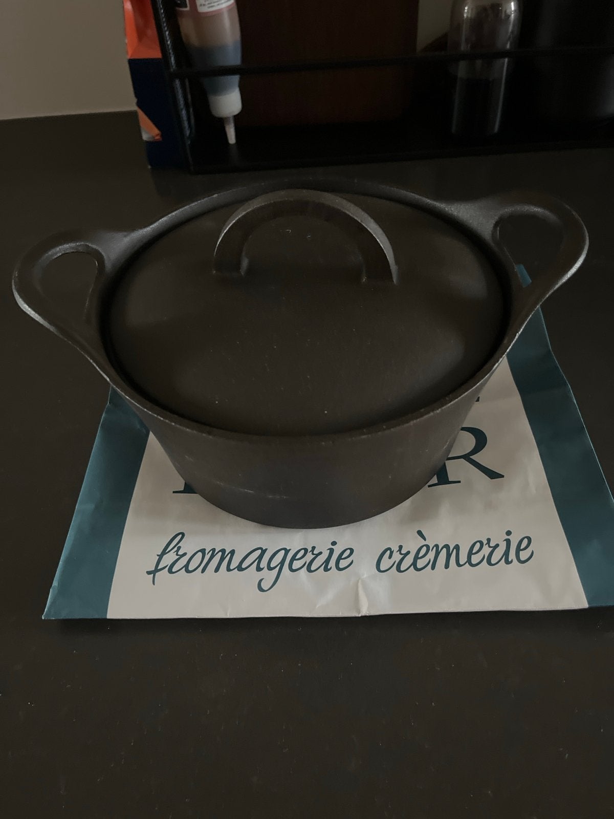 Gietijzeren Braadpan - Hackman 20cm, Gebruikt, Met deksel, Ophalen of Verzenden, Overige merken