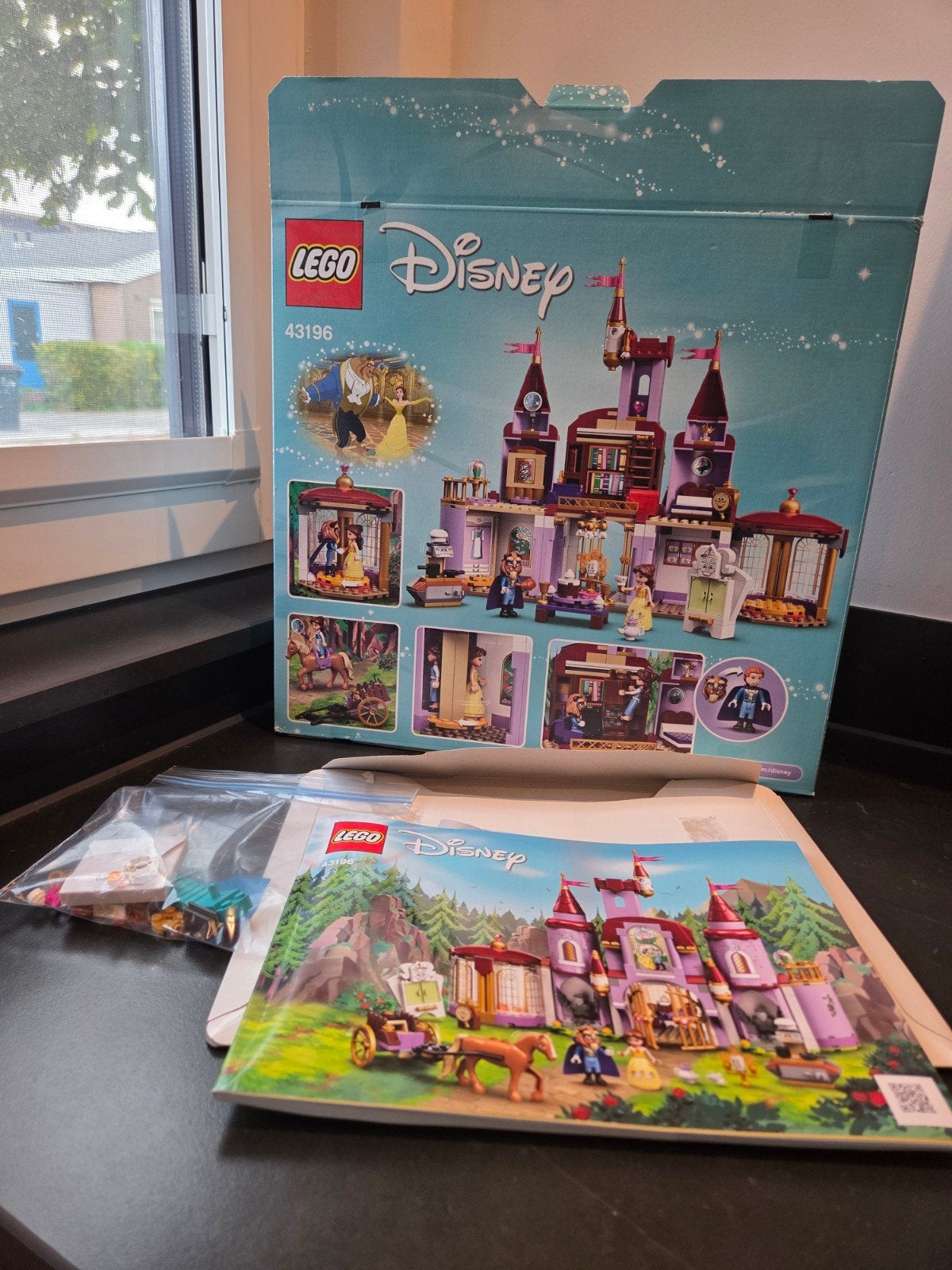Lego 43196 Kasteel van Belle en het beest, Lego, Ophalen of Verzenden, Zo goed als nieuw, Compleet