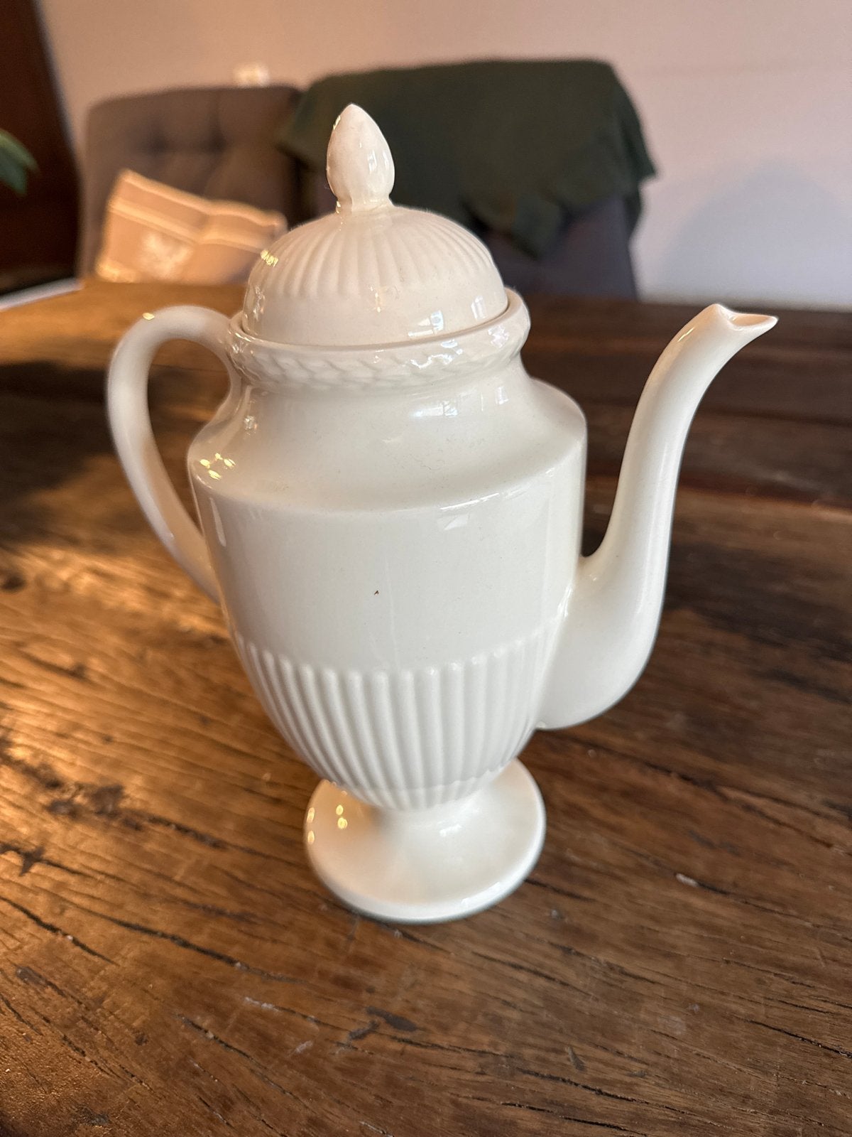 Wedgwood Made in England Theepot Crème, Ophalen of Verzenden