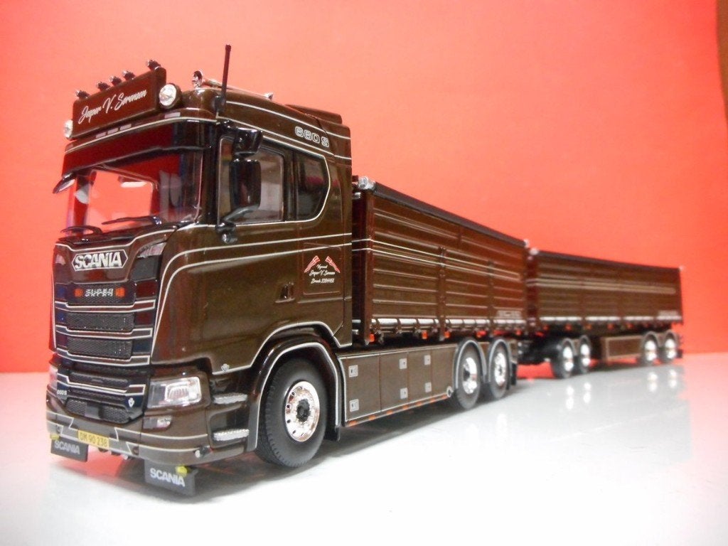 TEKNO SCANIA S-SERIE JESPER V. SORENSEN, DENEMARKEN 86010, Ophalen of Verzenden, Nieuw, Bus of Vrachtwagen, Tekno