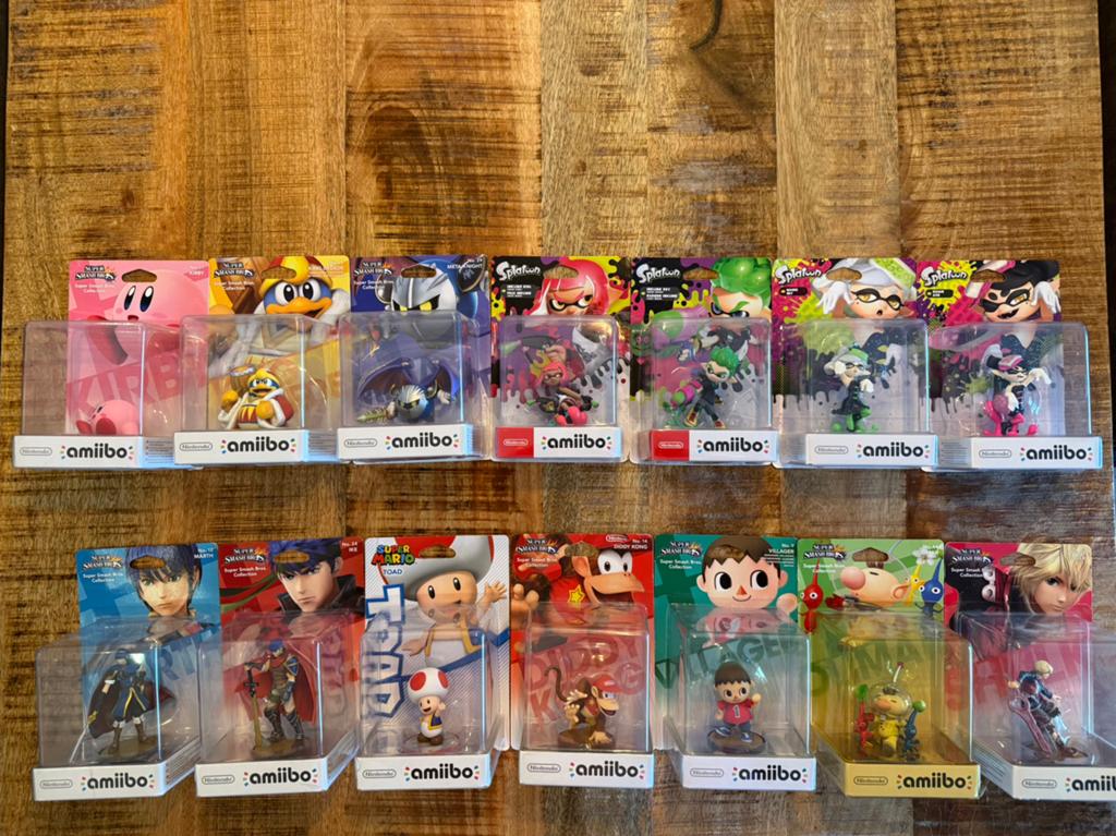 Sealed Amiibo set – 14 stuks (ongeopend, zeldzaam), Spelcomputers en Games, Ophalen of Verzenden, Nieuw