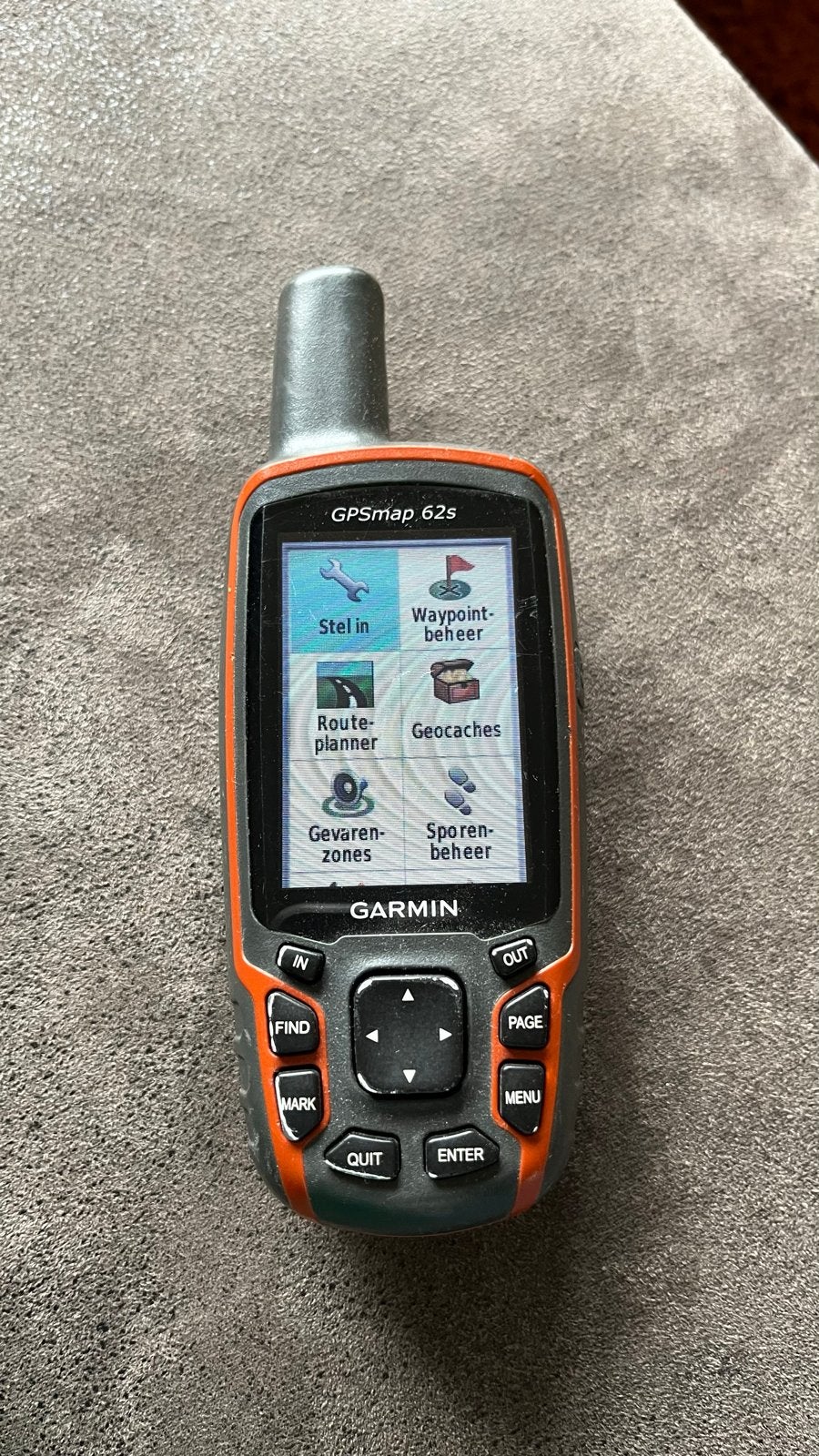 Garmin GPSmap 62S, Ophalen of Verzenden, Gebruikt, Navigatie of Gps