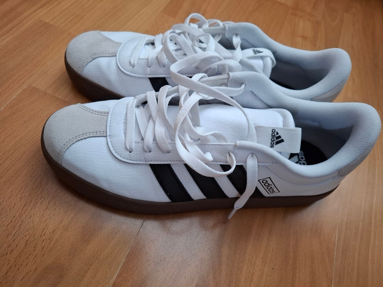 Witte Adidas Sneakers Maat 46, Verzenden, Wit, Nieuw, Sneakers of Gympen