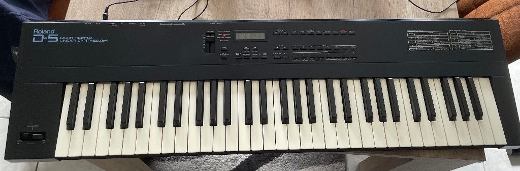 Roland D5, Ophalen, Roland, Met midi-aansluiting, 61 toetsen